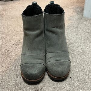 Women's Gray Ankle Boots by Sorel